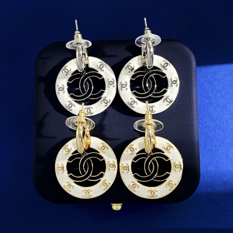 Ch*el earrings